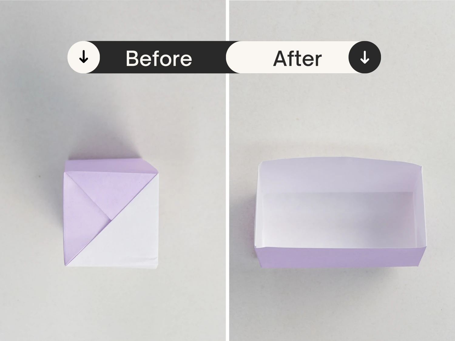 origami rectangle box | origamiok.com