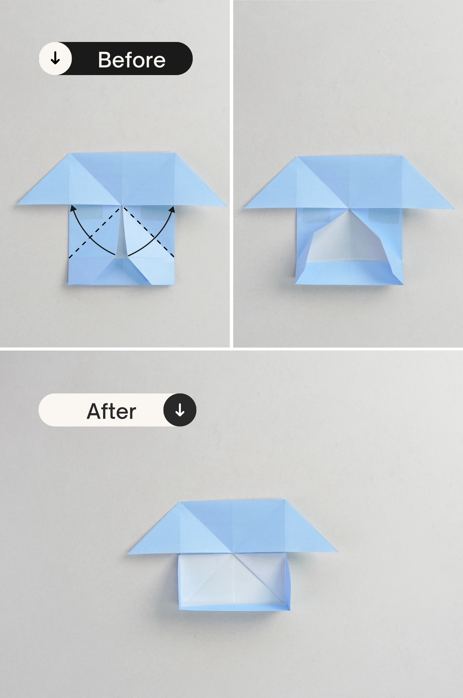 origami rectangle box | origamiok.com