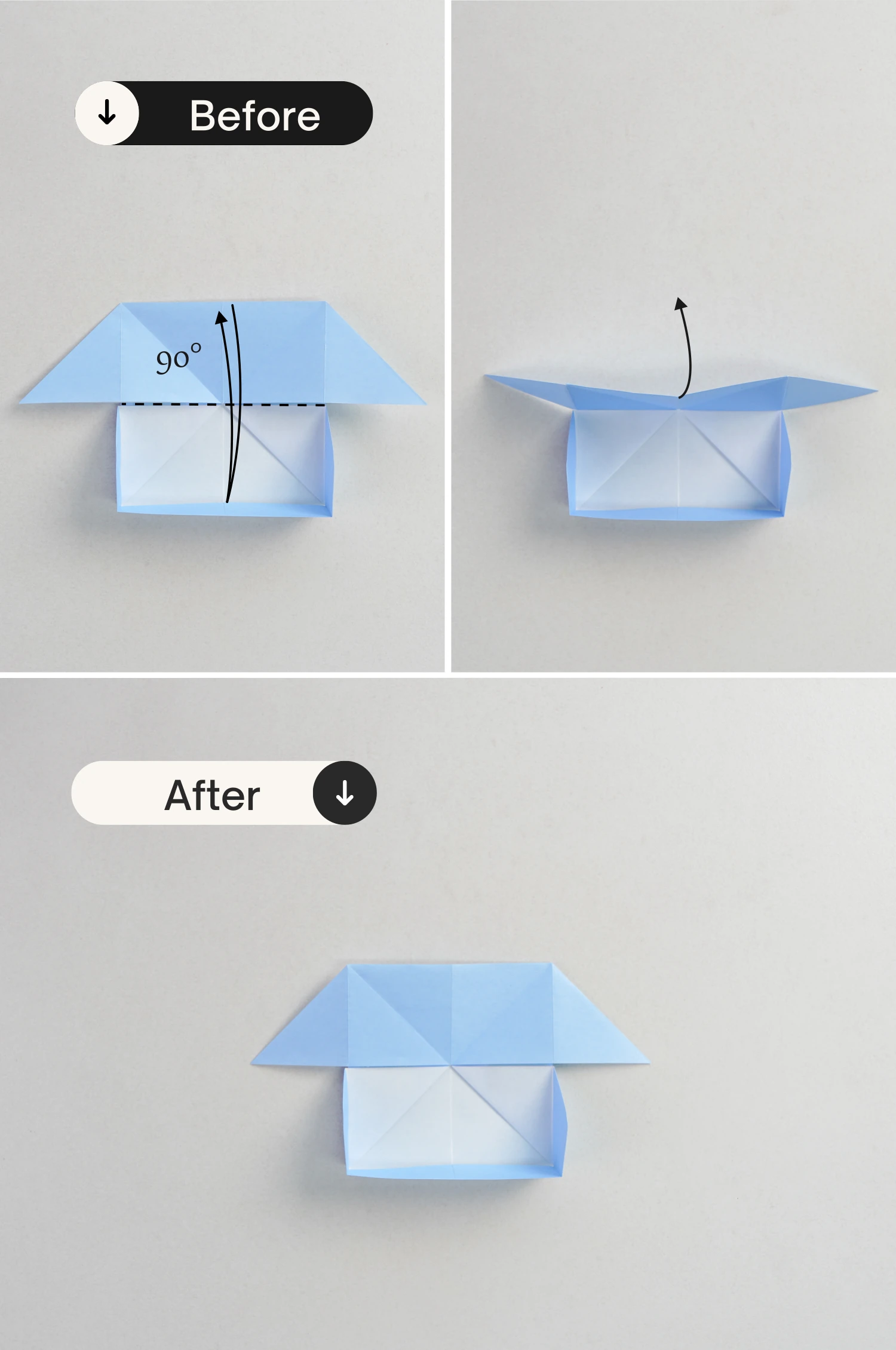 origami rectangle box | origamiok.com