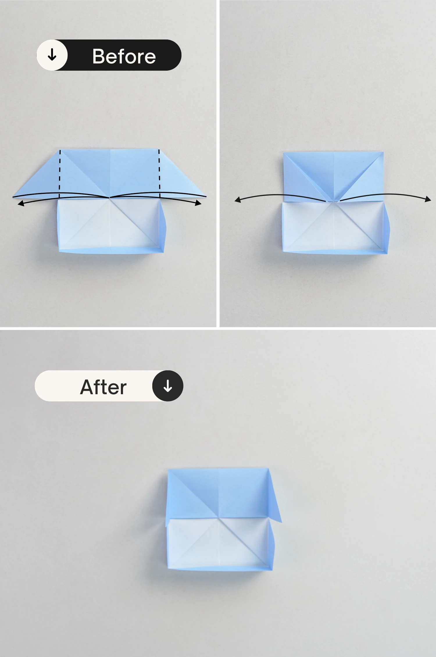 origami rectangle box | origamiok.com