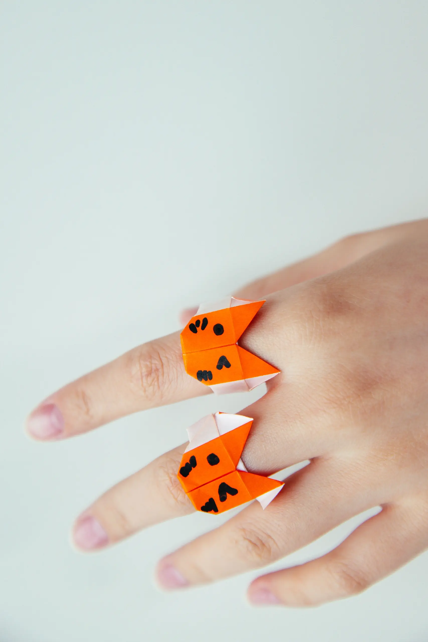 origami cat ring | origamiok.com