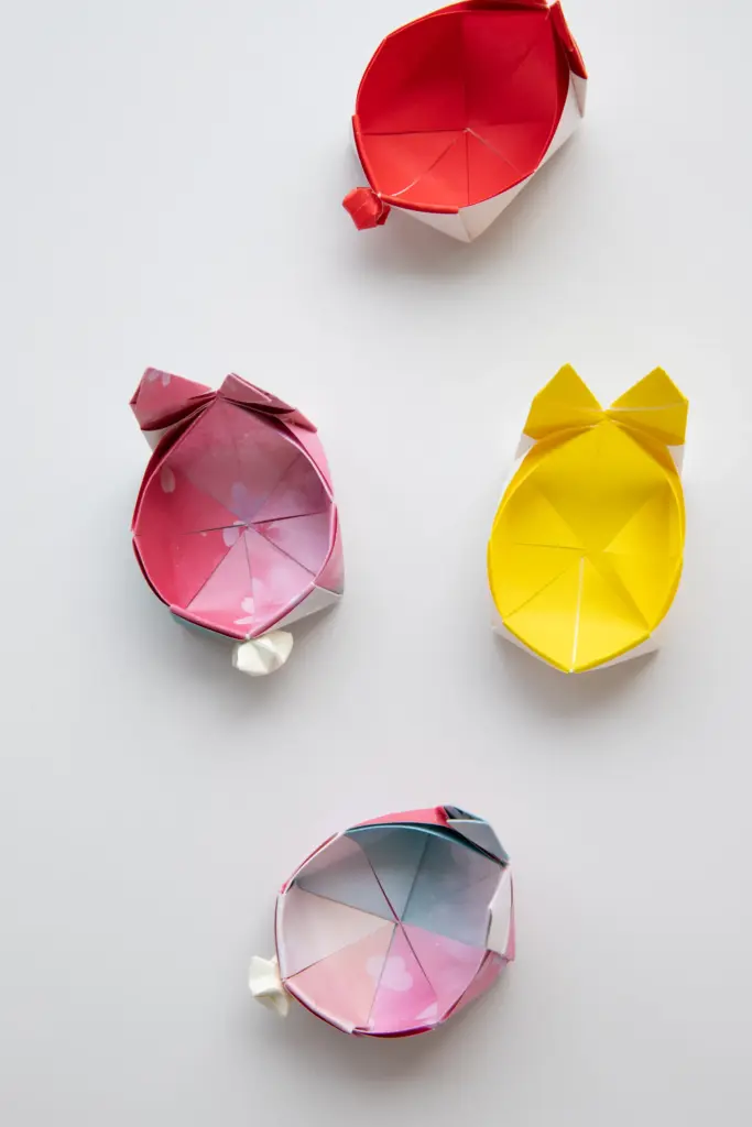 origami bunny box | origamiok.com