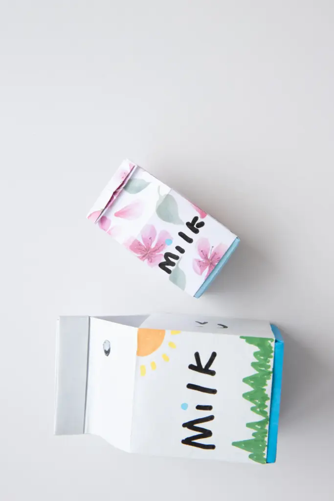 origami milk carton | origamiok.com