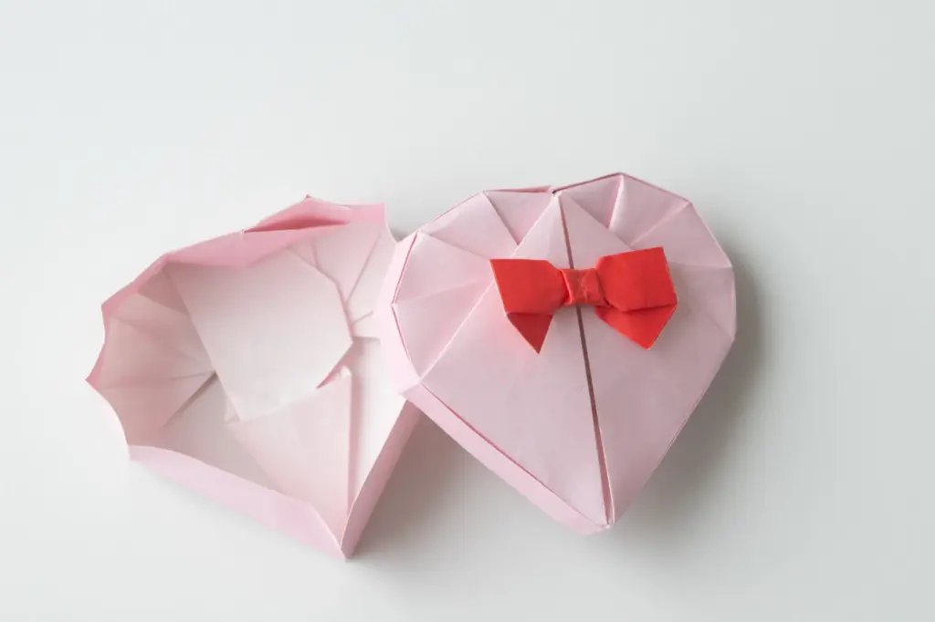 origami heart box | origamiok.com