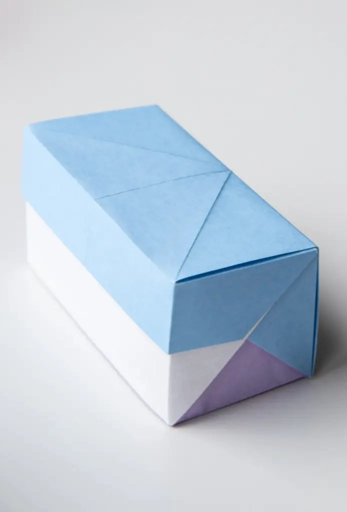 origami rectangle box | origamiok.com