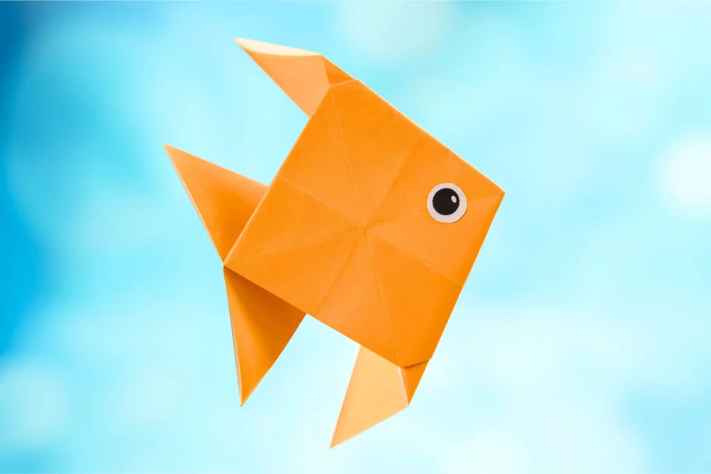 Easy Origami Fish | Origamiok