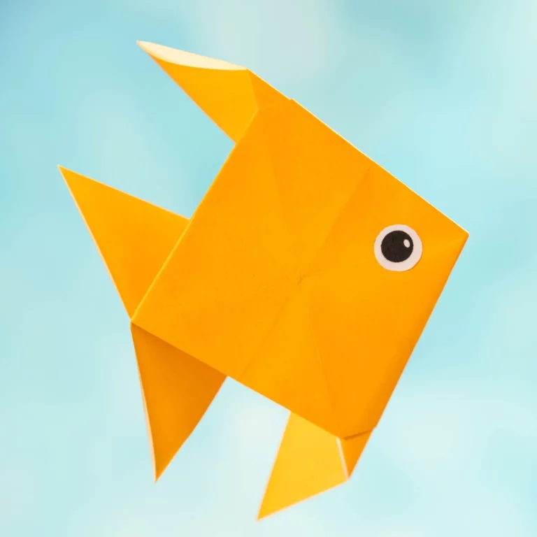 Easy Origami Fish | Origamiok