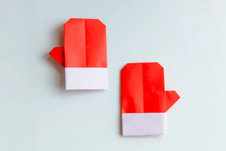 How to Make Origami Gloves