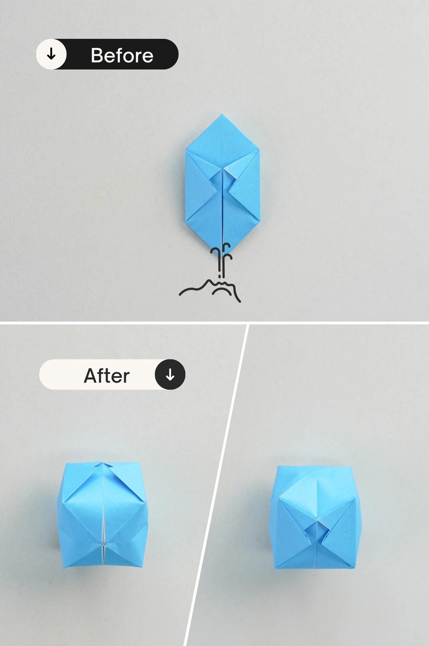 origami balloon | origamiok.com