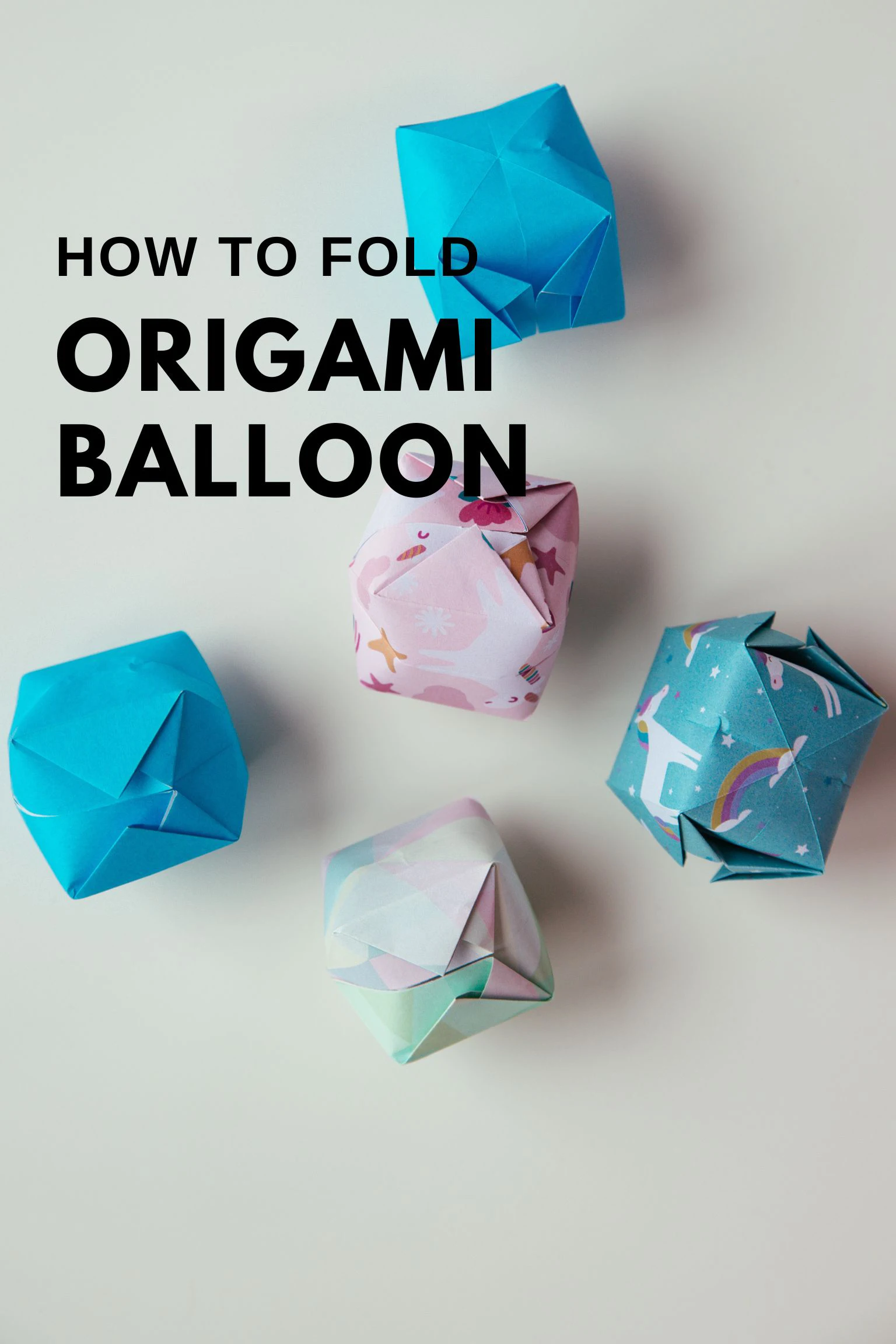 origami balloon | origamiok