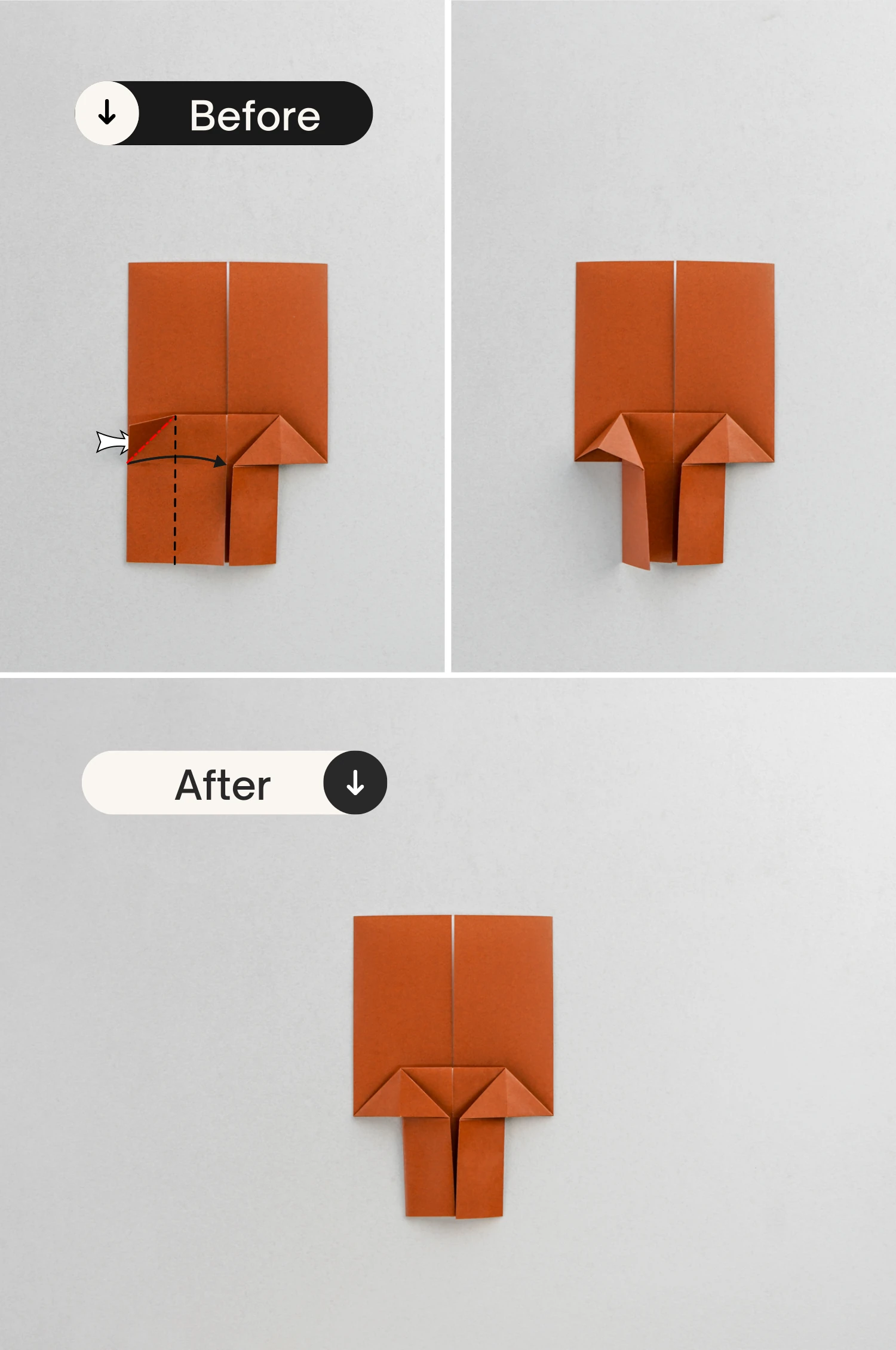 origami bear | origamiok.com