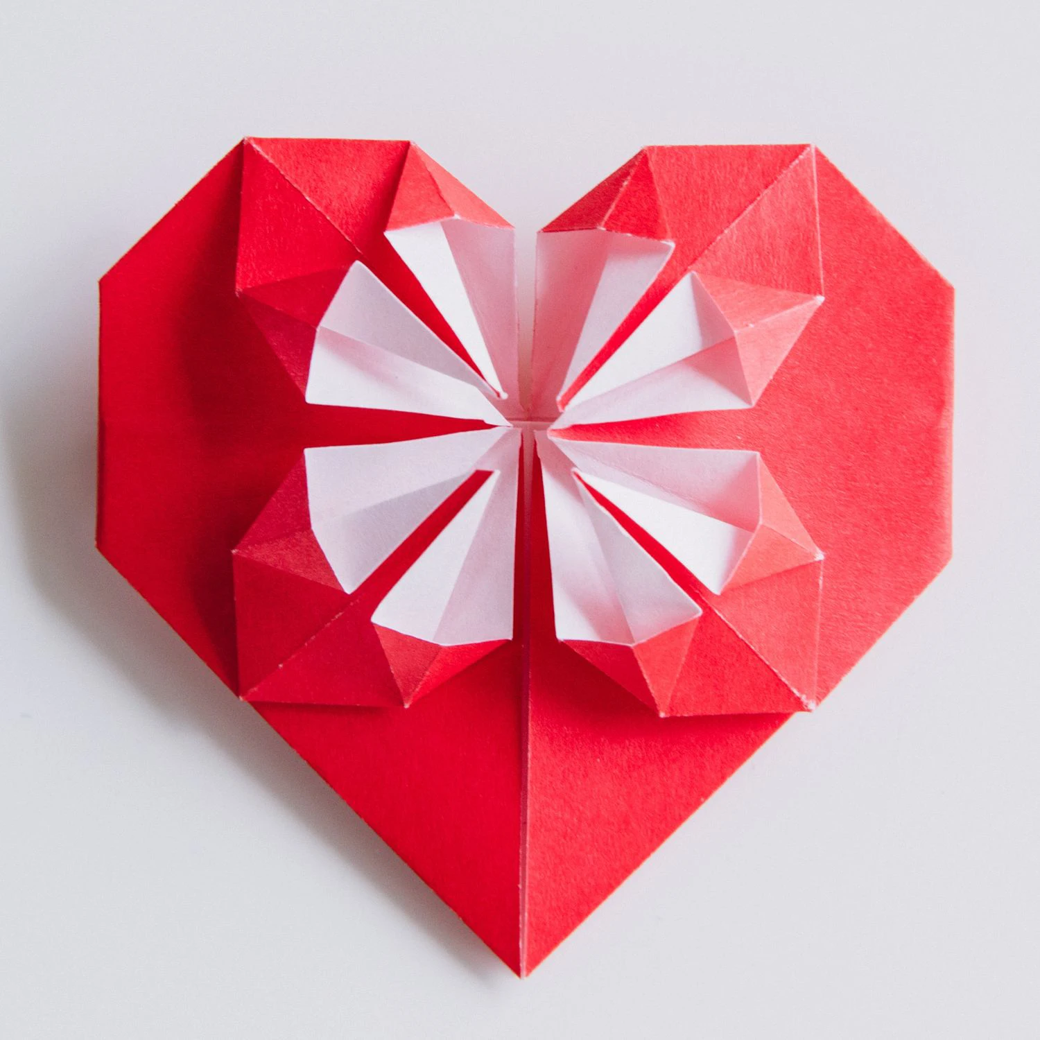 How to Fold an Origami Heart - OrigamiOK