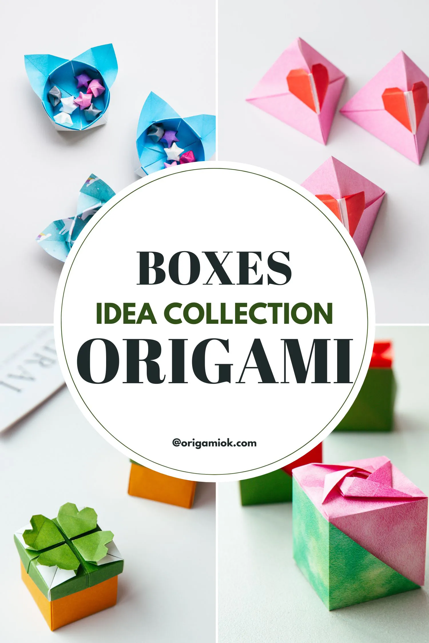 origami box collection
