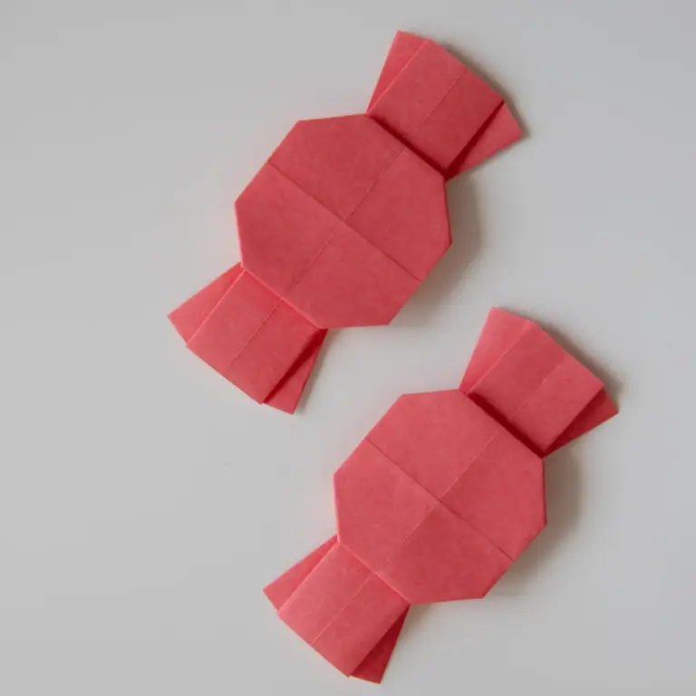 How to Fold an Origami Candy