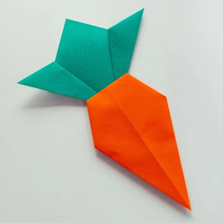origami carrot | Origami Ok