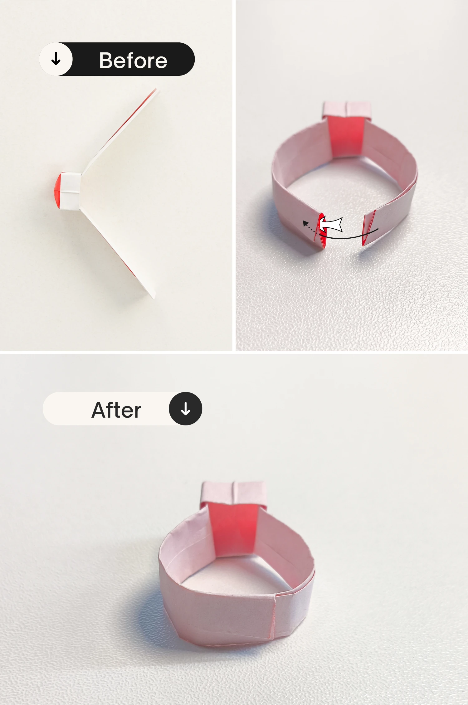 origami diamond ring | origamiok.com