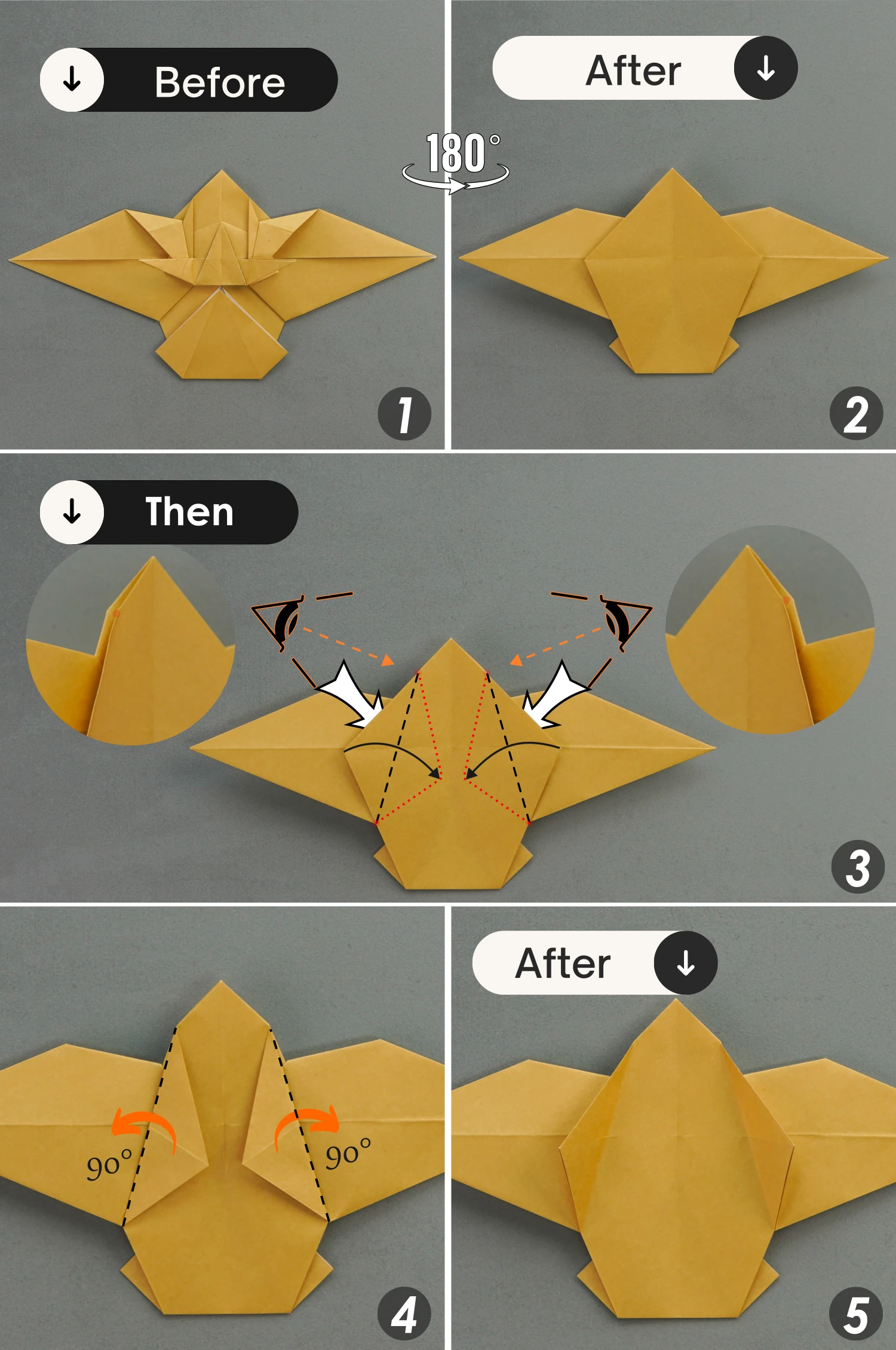 origami eagle | Origami Ok