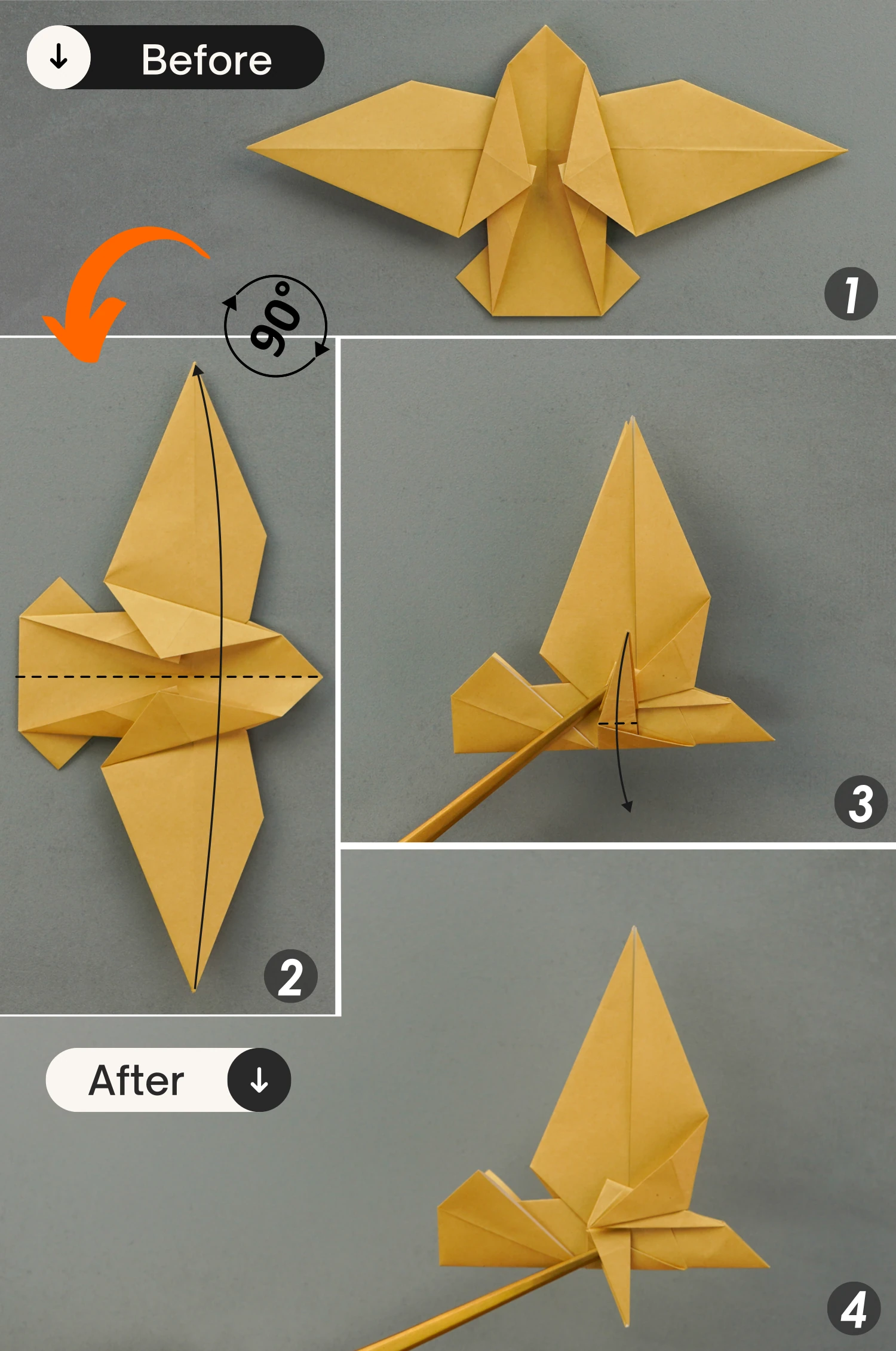 origami eagle | Origami Ok