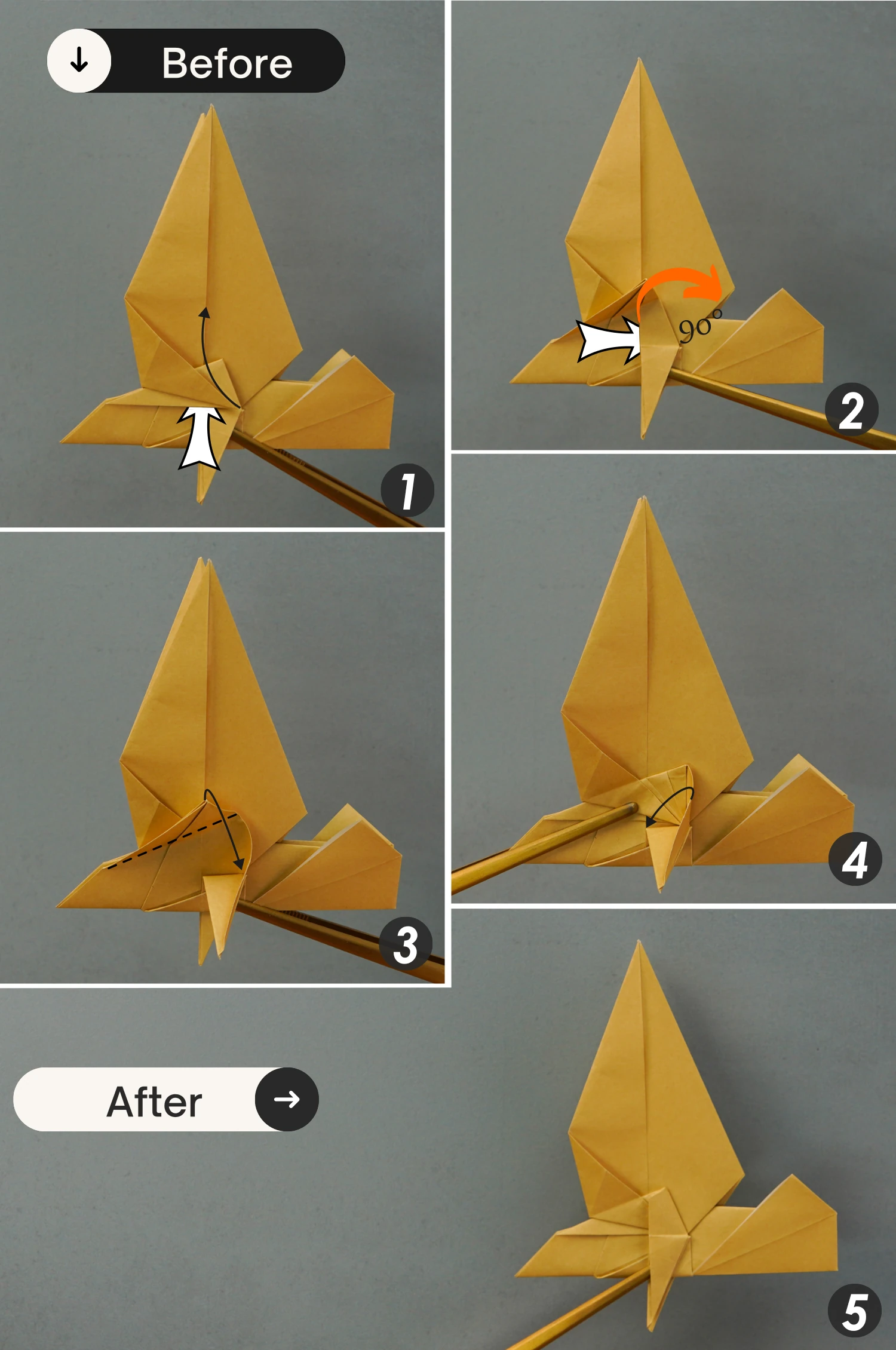 origami eagle | Origami Ok