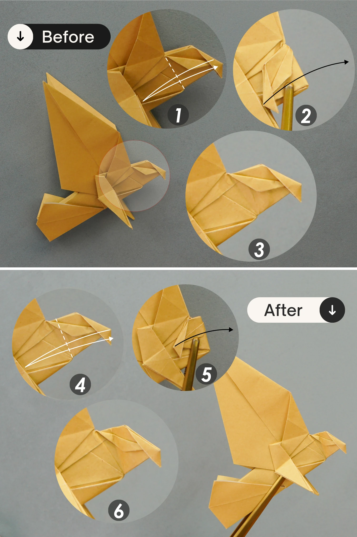 origami eagle | Origami Ok