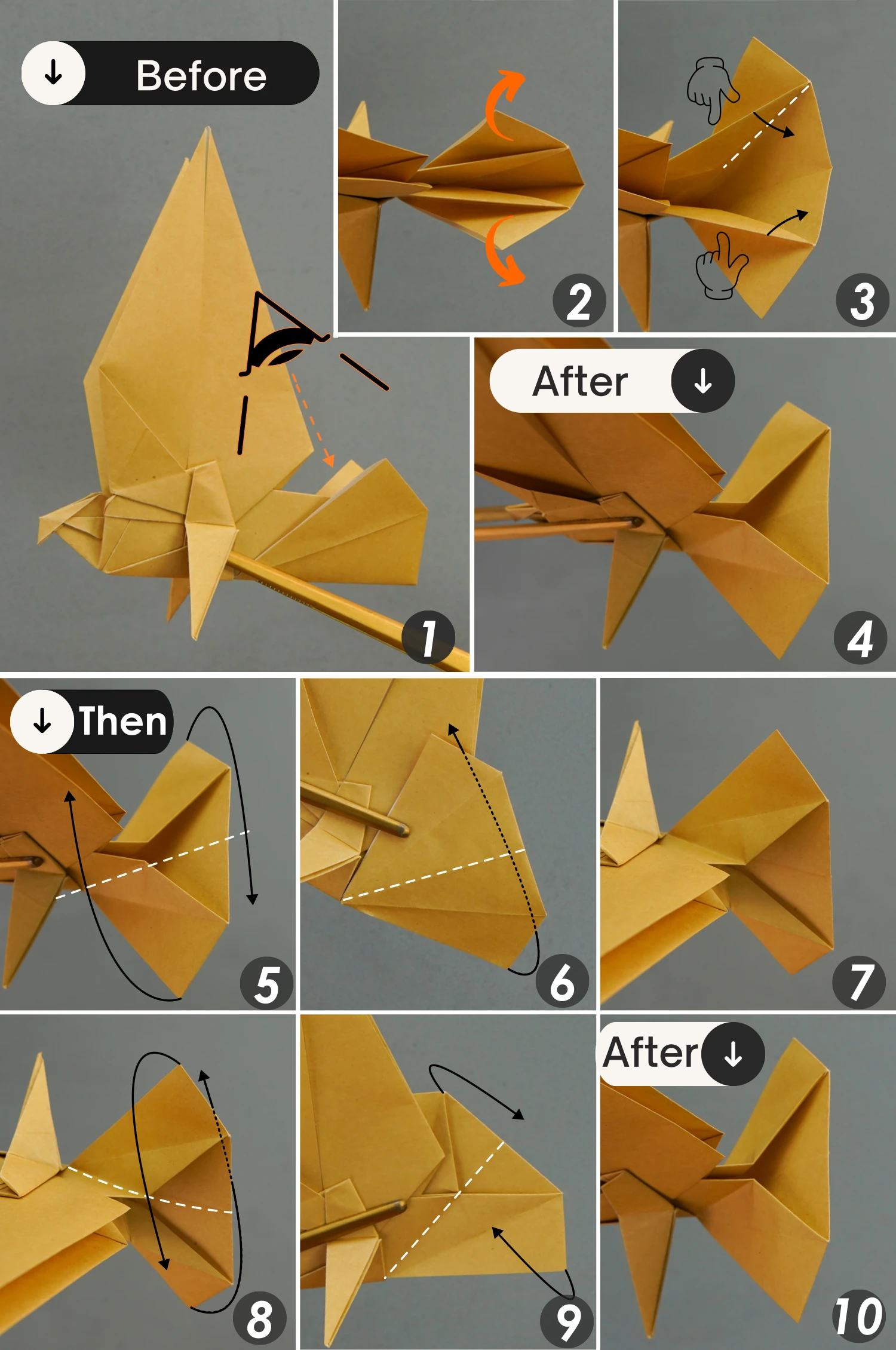 origami eagle | Origami Ok