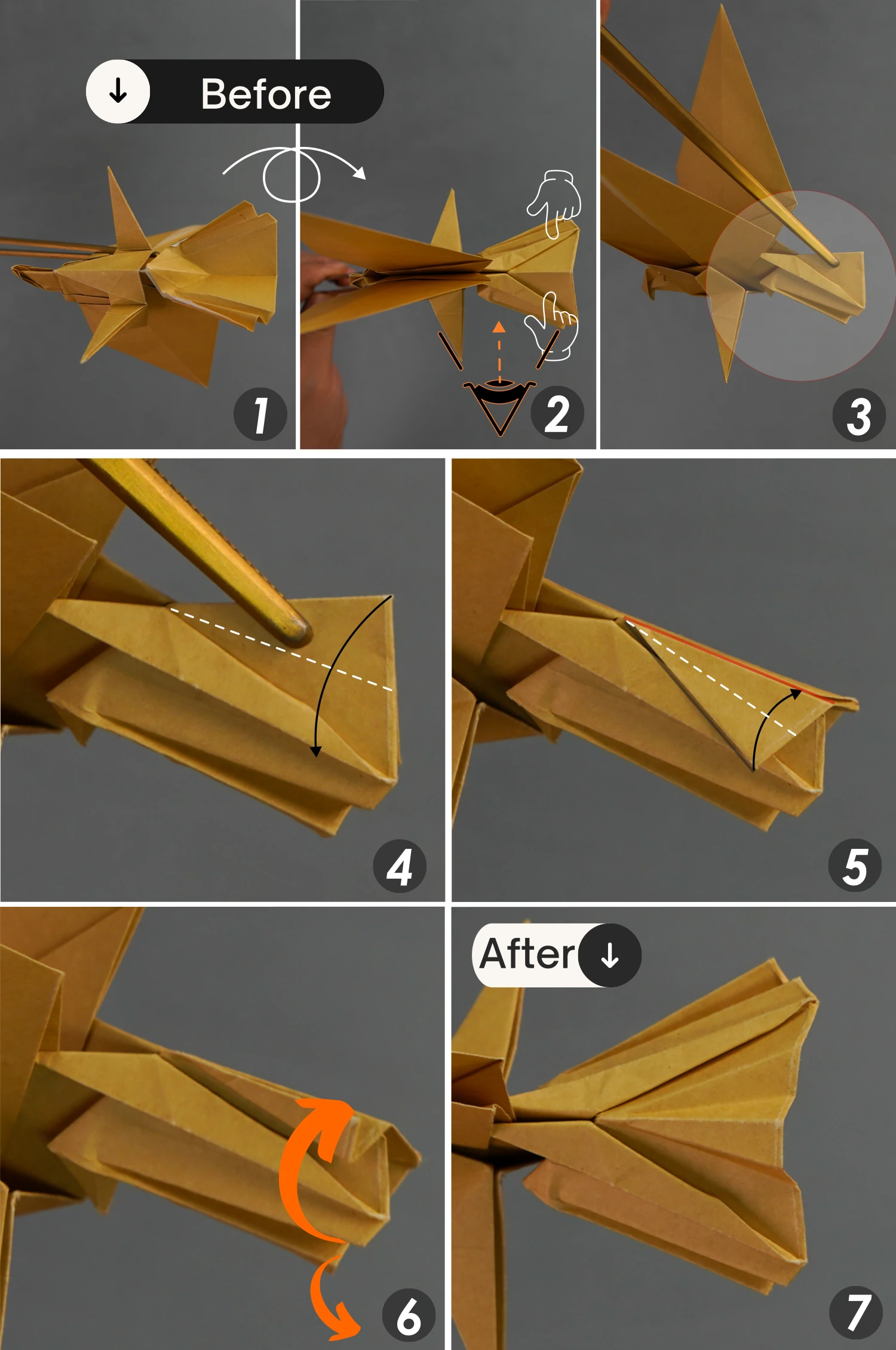 origami eagle | Origami Ok