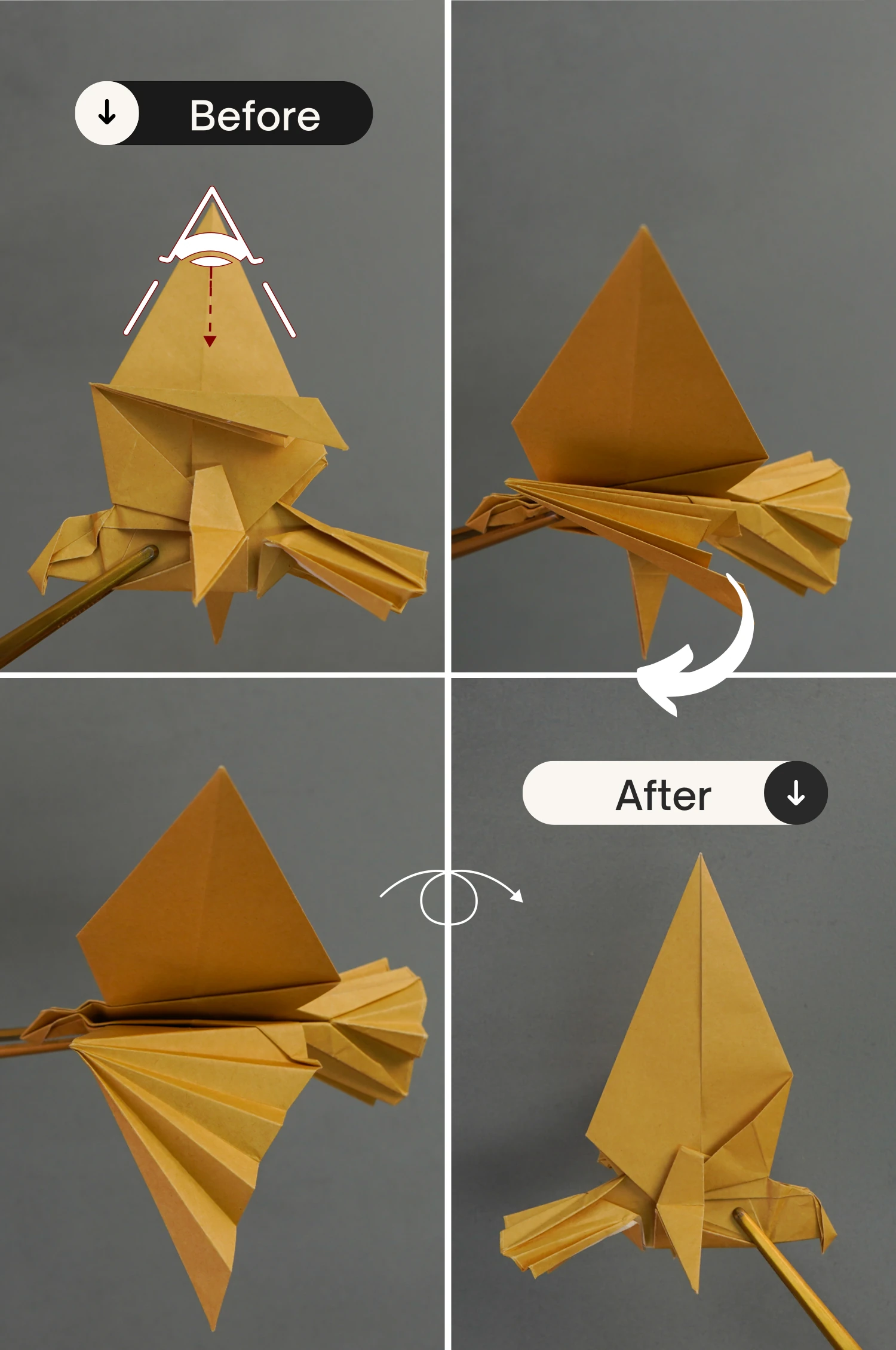 origami eagle | Origami Ok