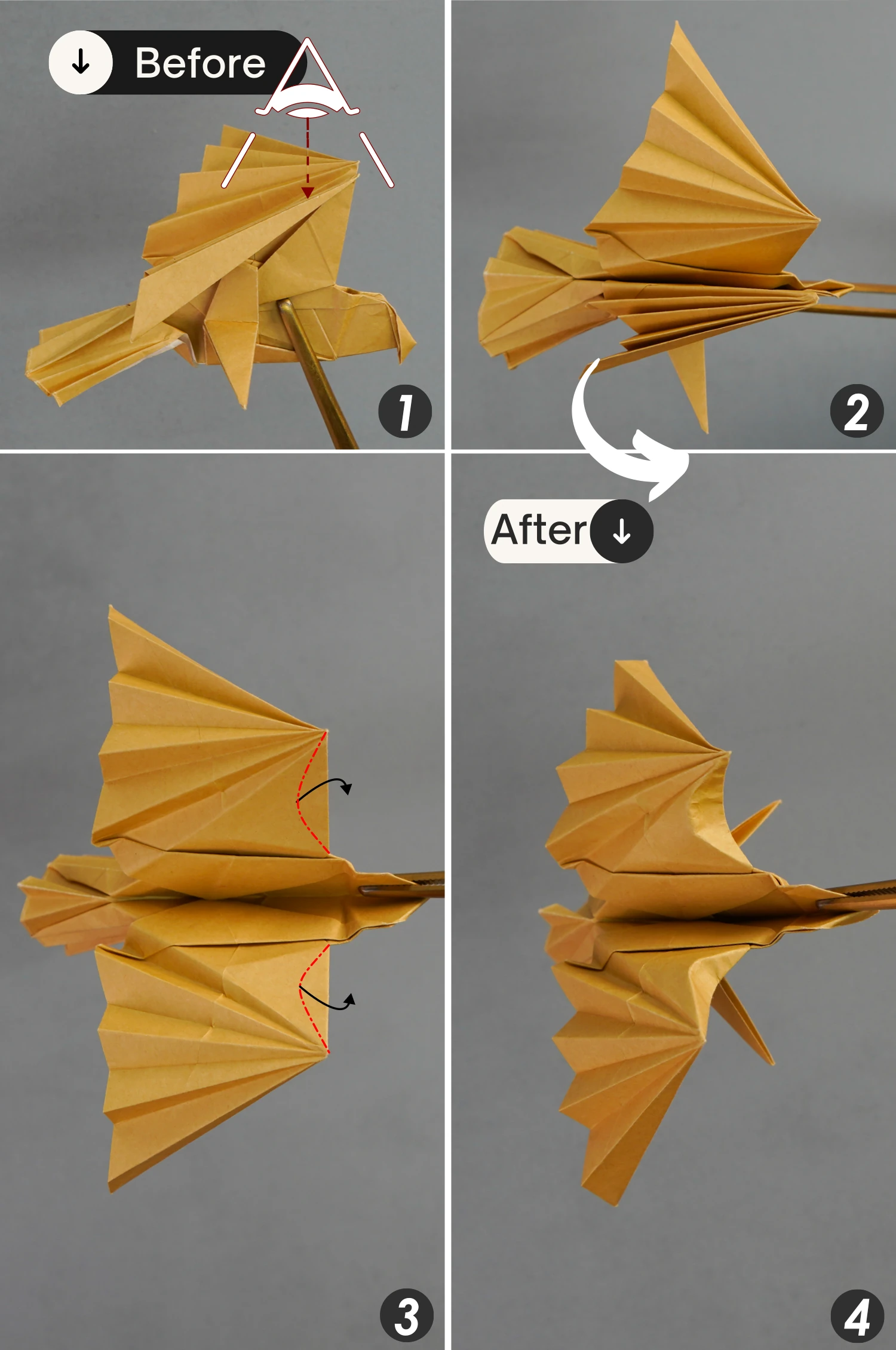 origami eagle | Origami Ok