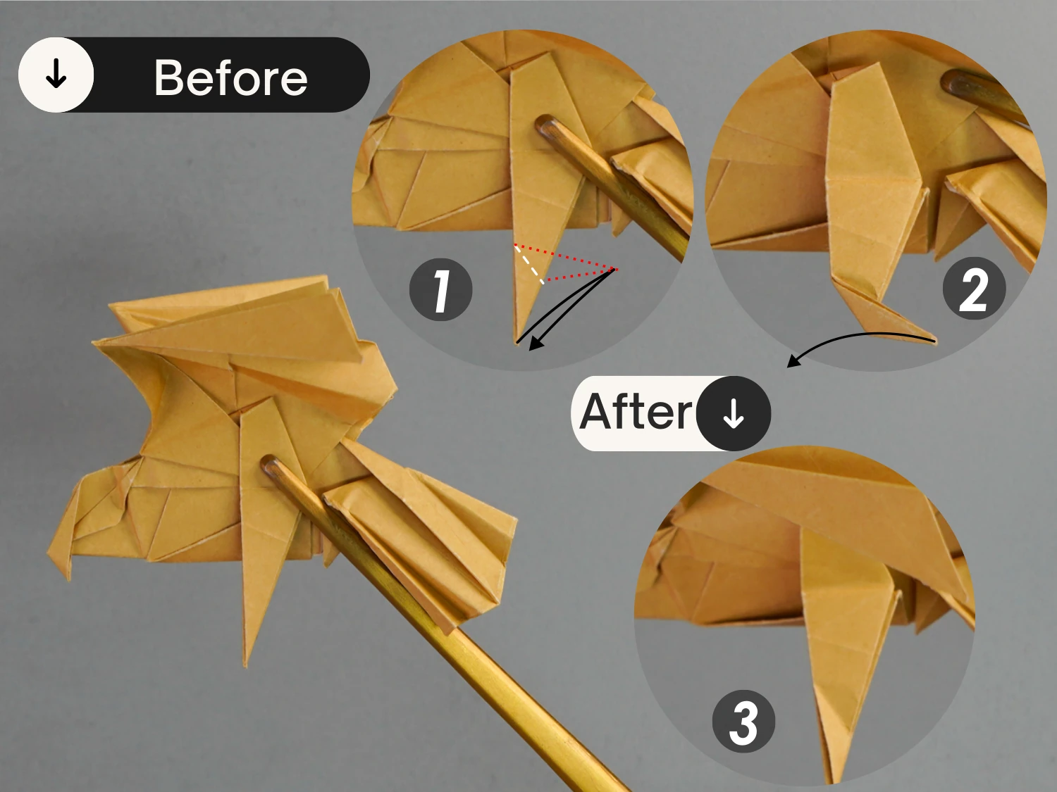 origami eagle | Origami Ok