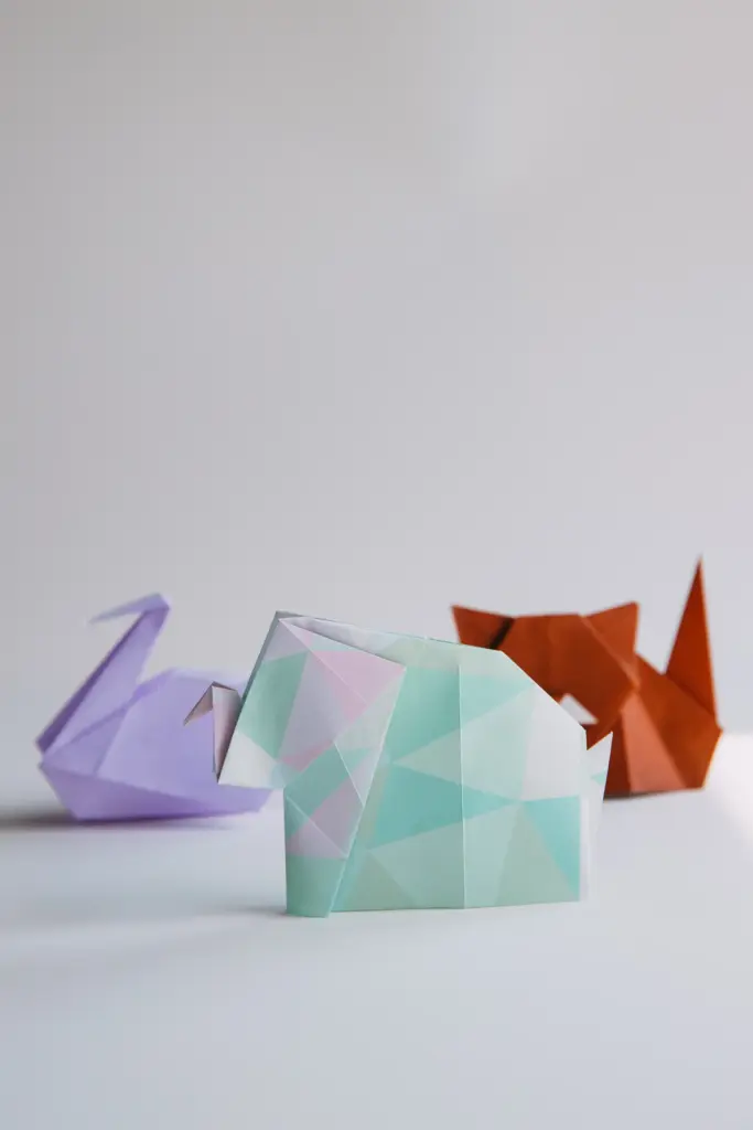 origami elephant| origamiok.com