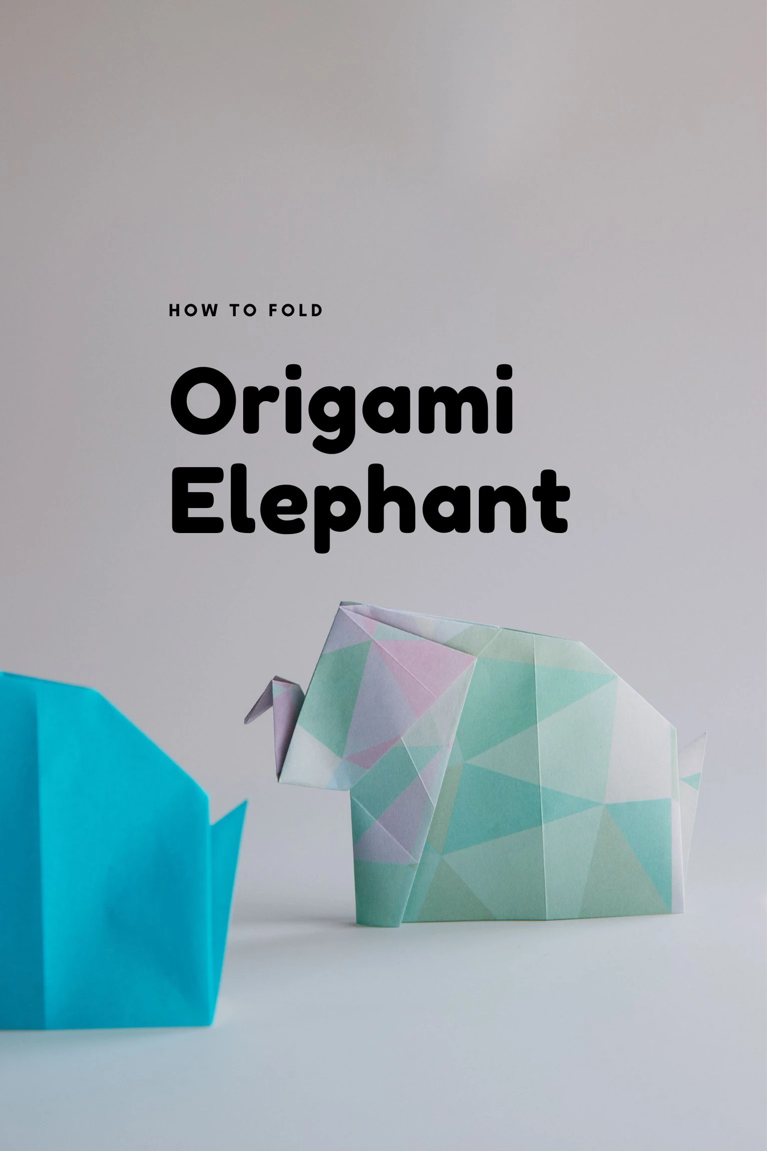 origami elephant | origamiok