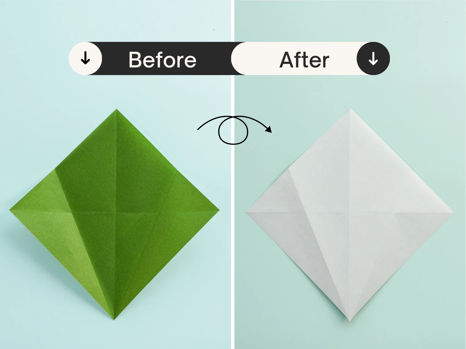 origami fan| origamiok.com