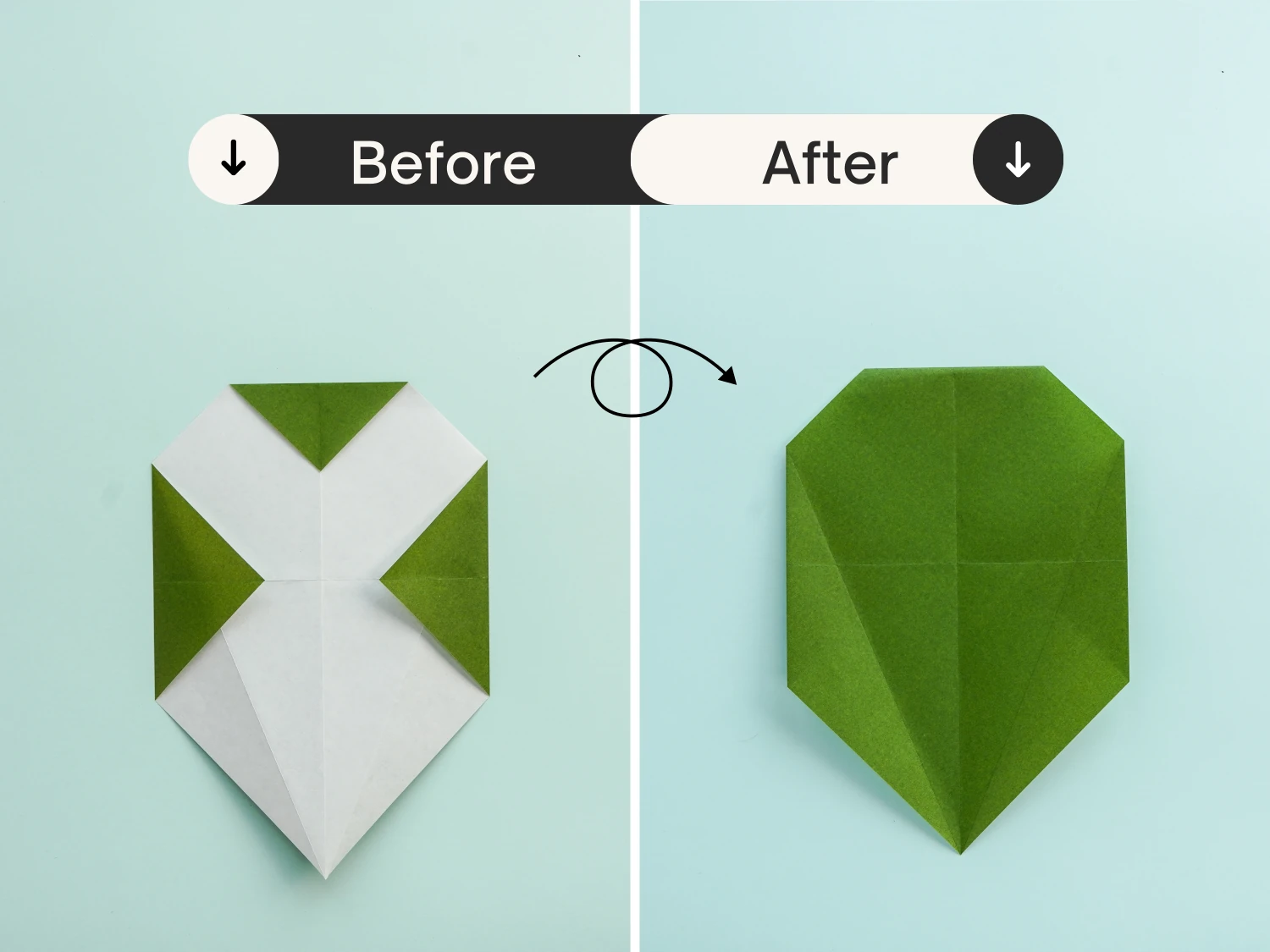 origami fan| origamiok.com