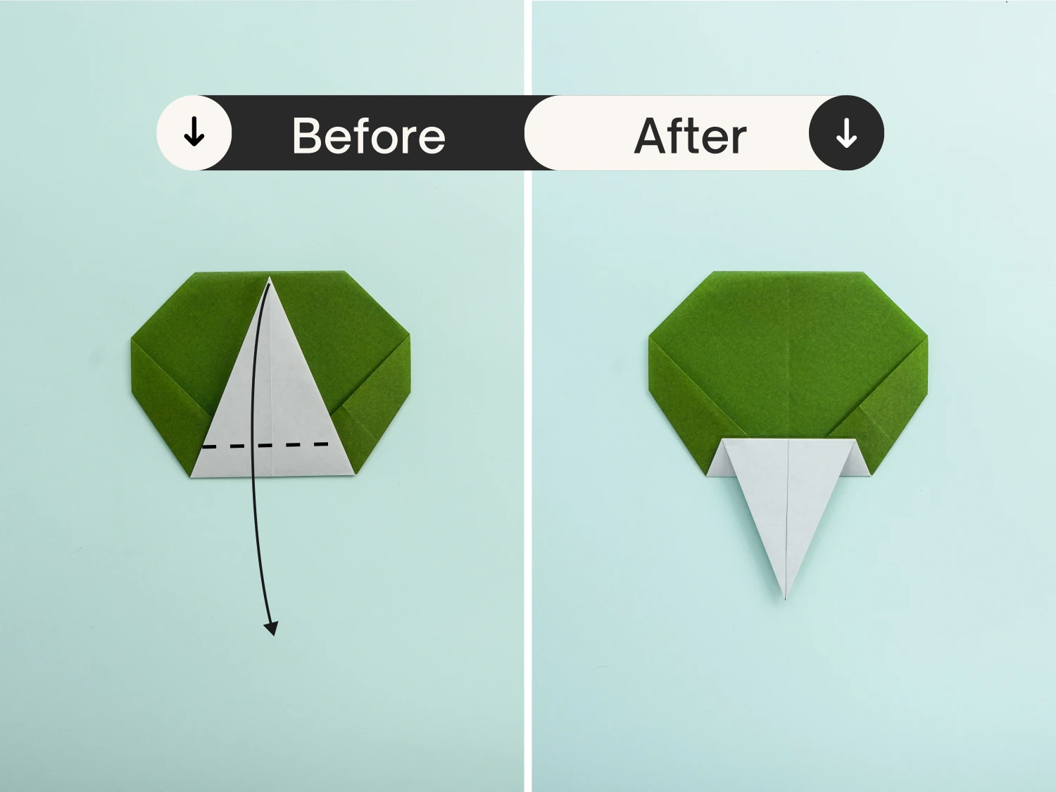 origami fan| origamiok.com