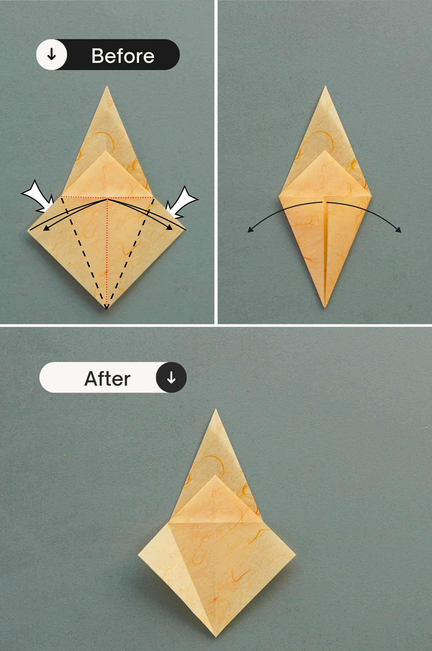 origami flapping bird | origamiok.com