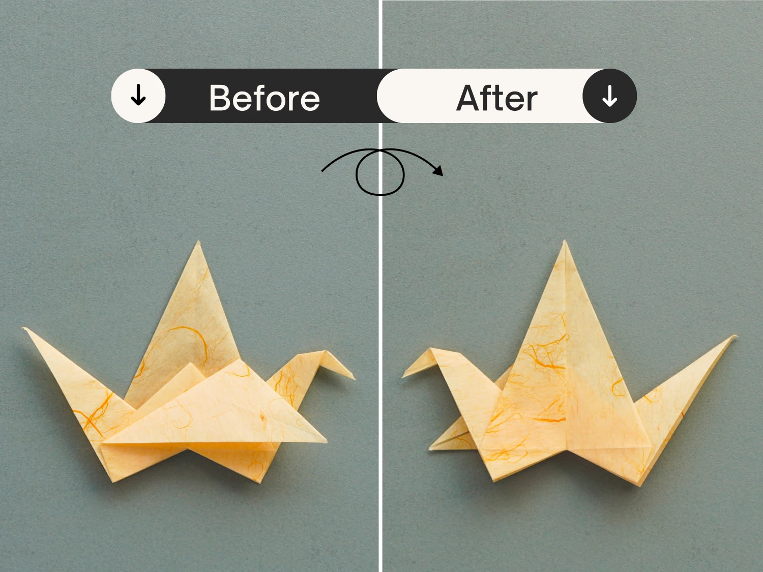 origami flapping bird | origamiok.com