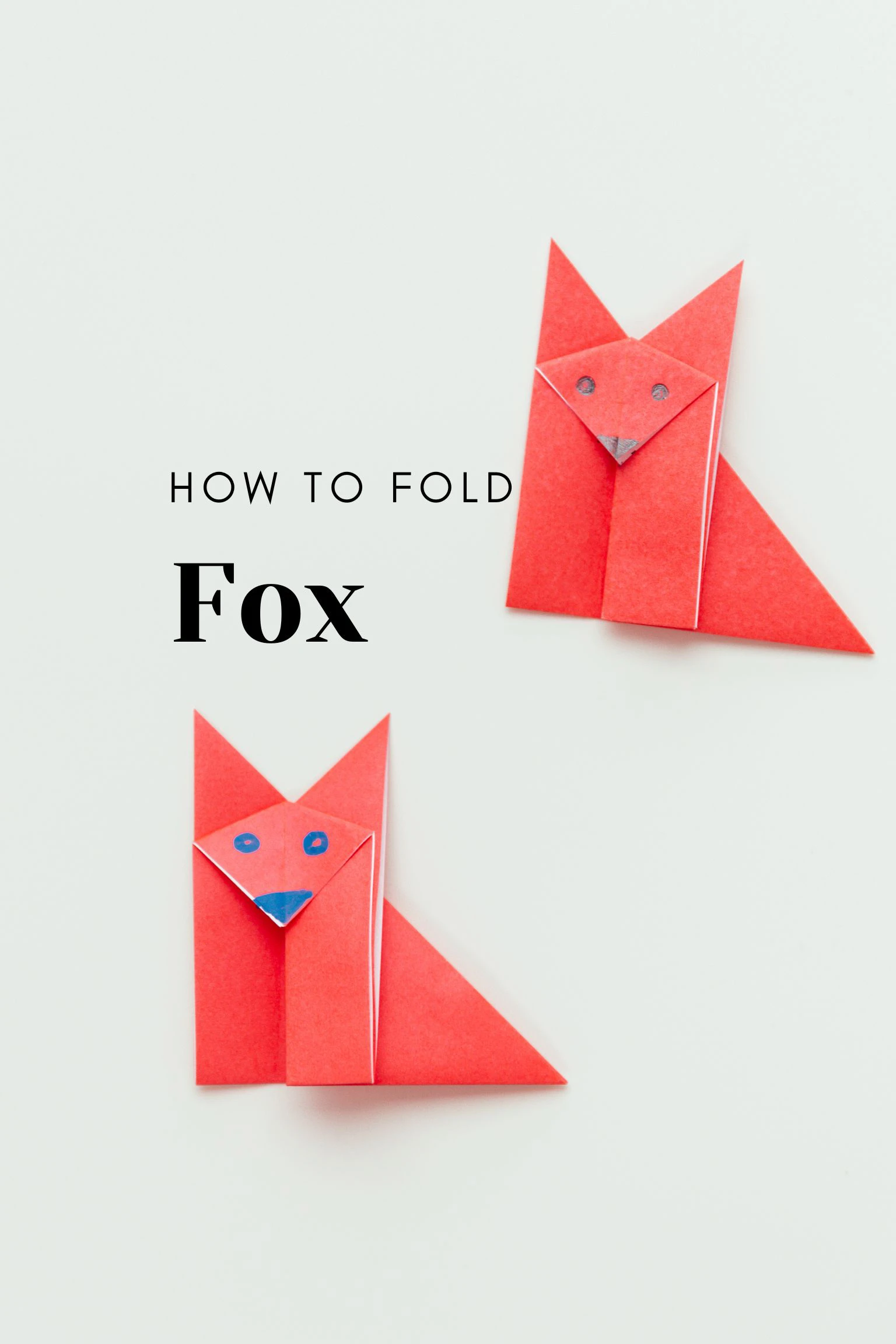 origami fox | origamiok