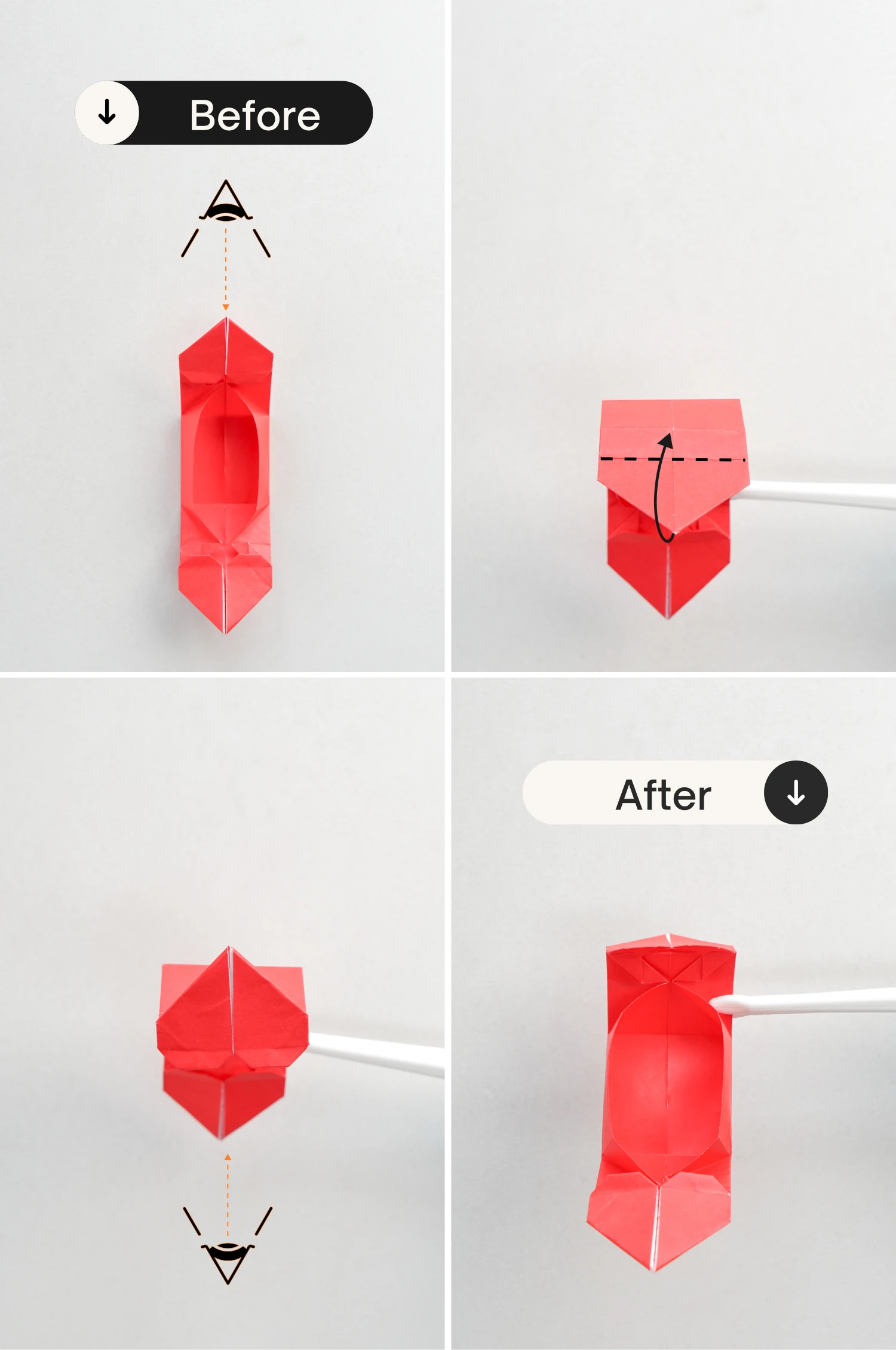 origami heart box | origamiok.com