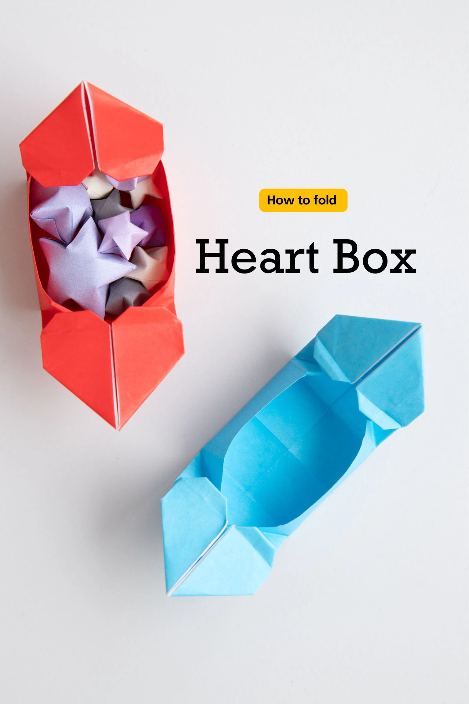 origami heart boat box | origamiok