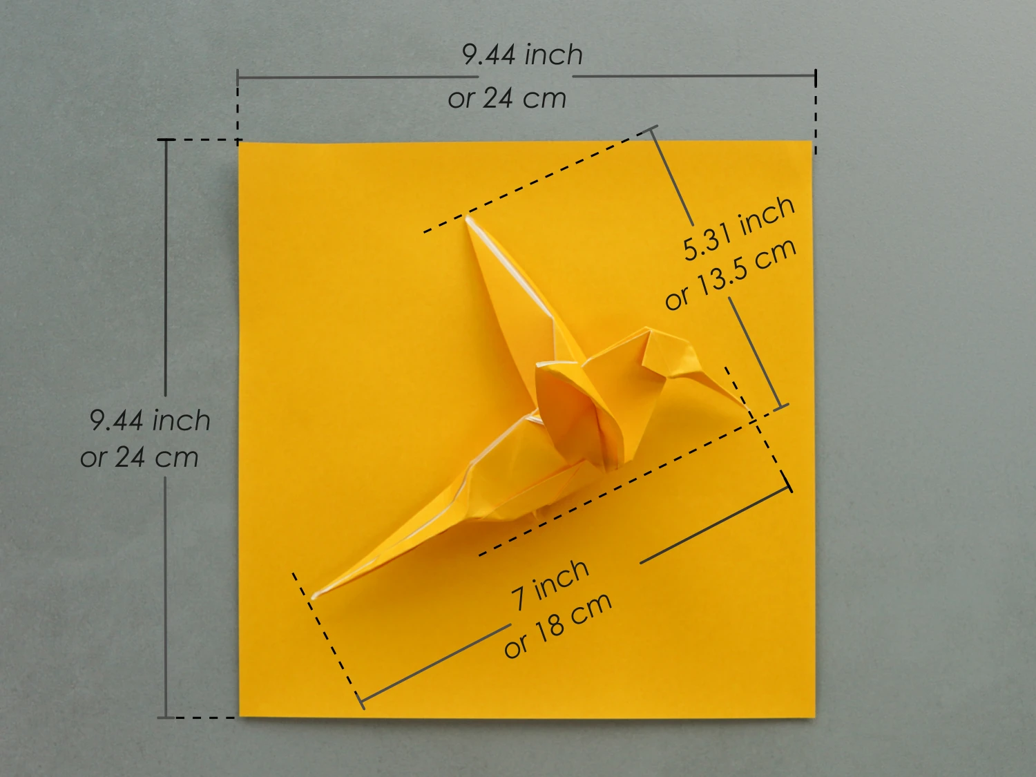 origami hummingbird| origamiok.com