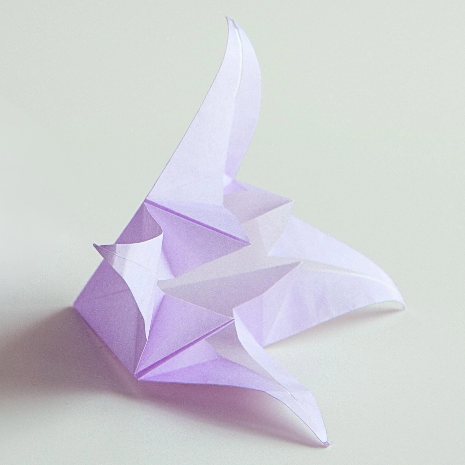 origami lily | origamiok.com