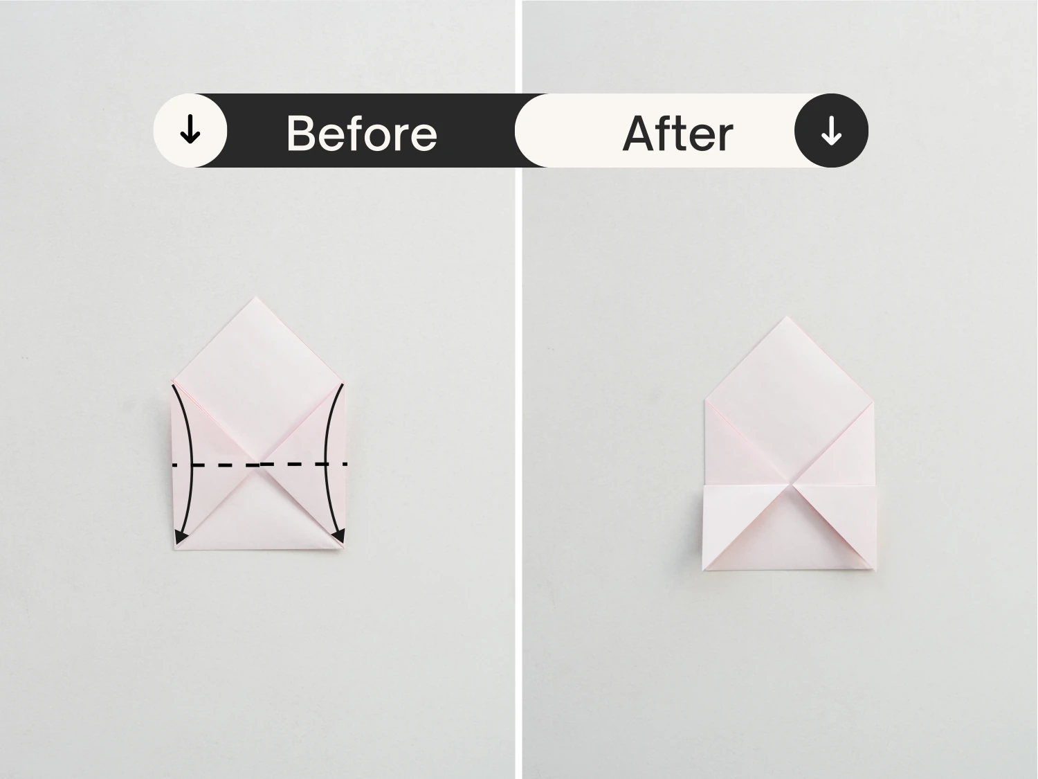 origami lips | origamiok.com