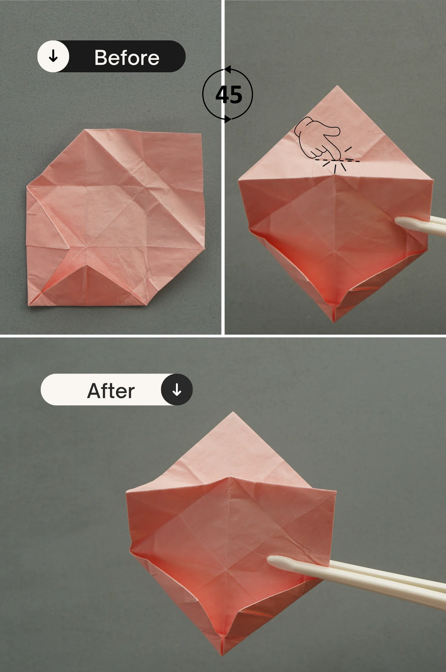 origami lotus flower | origamiok.com