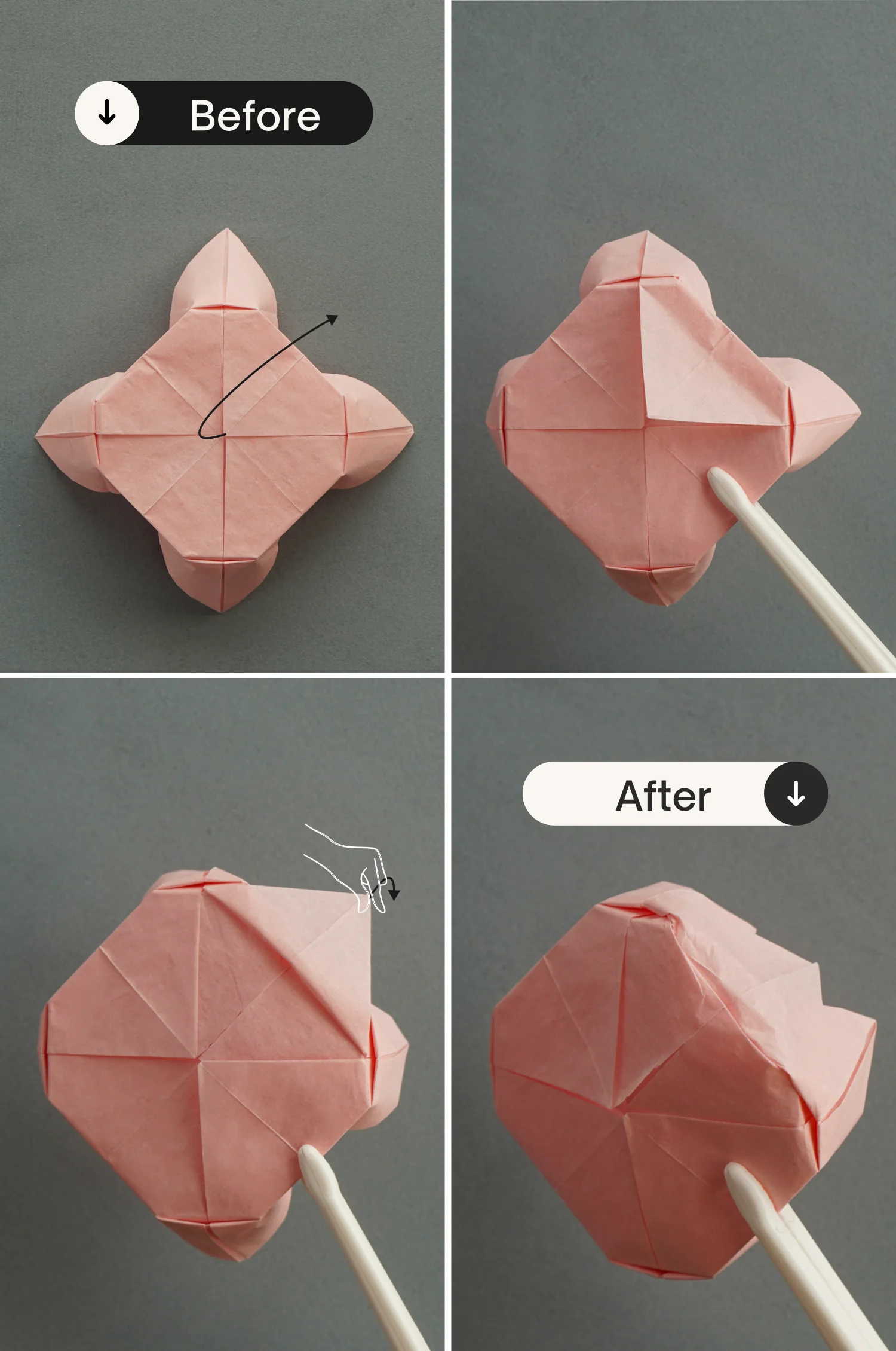 origami lotus flower | origamiok.com