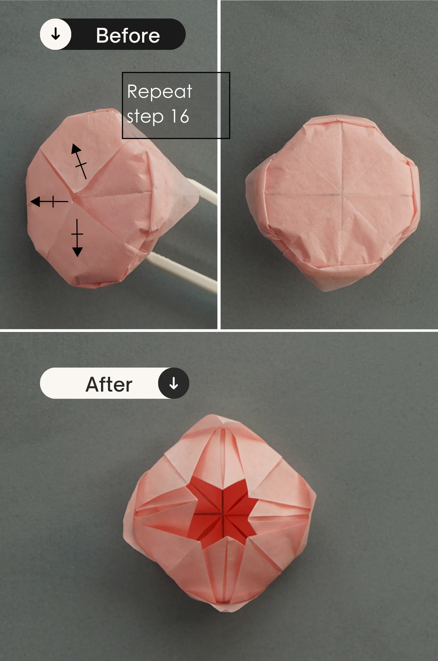 origami lotus flower | origamiok.com