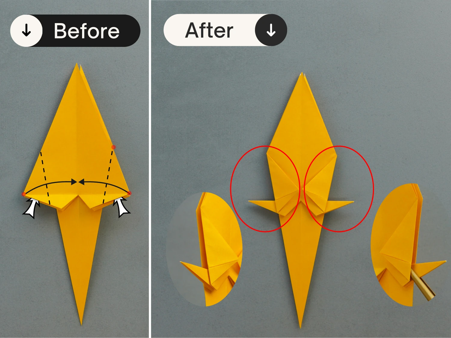 origami parrot| origamiok.com