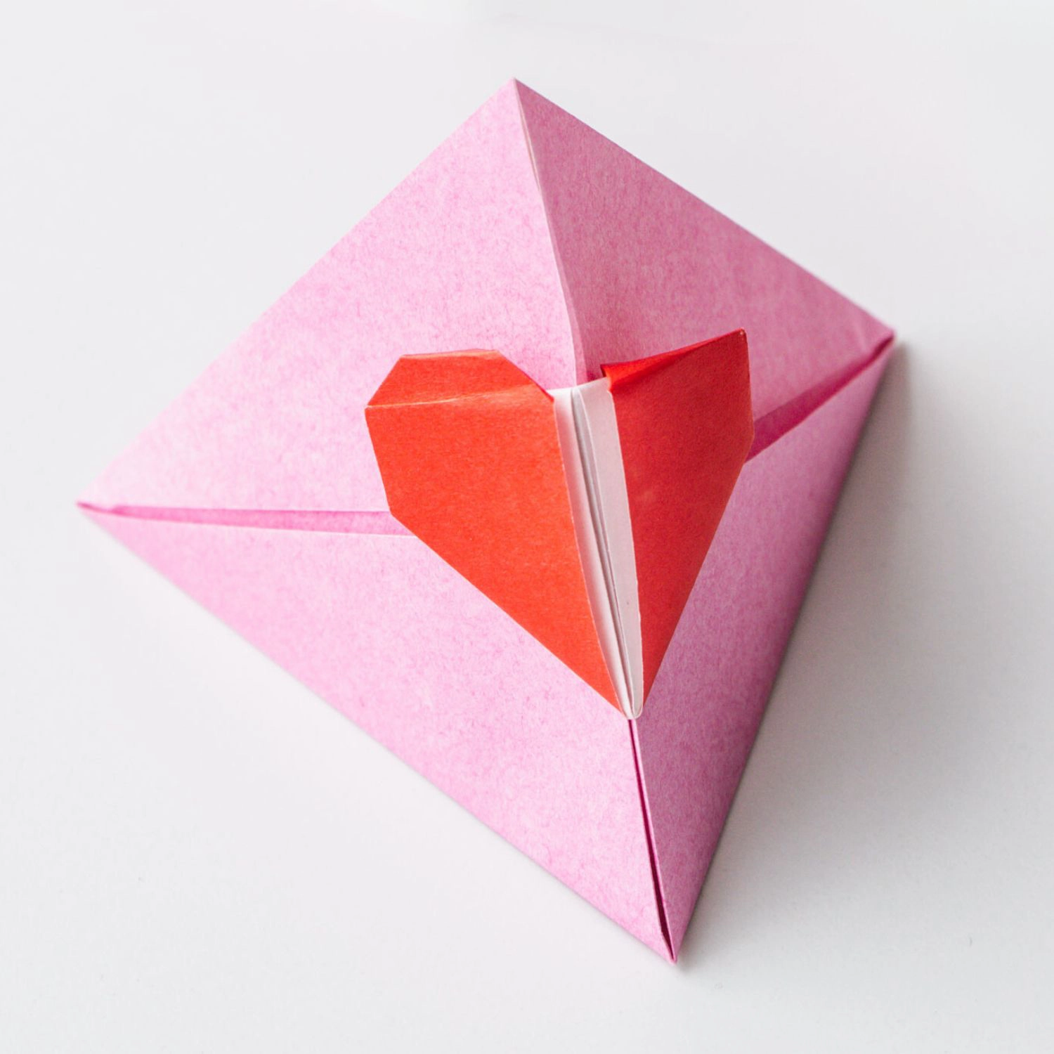 origami pyramid box | origamiok.com