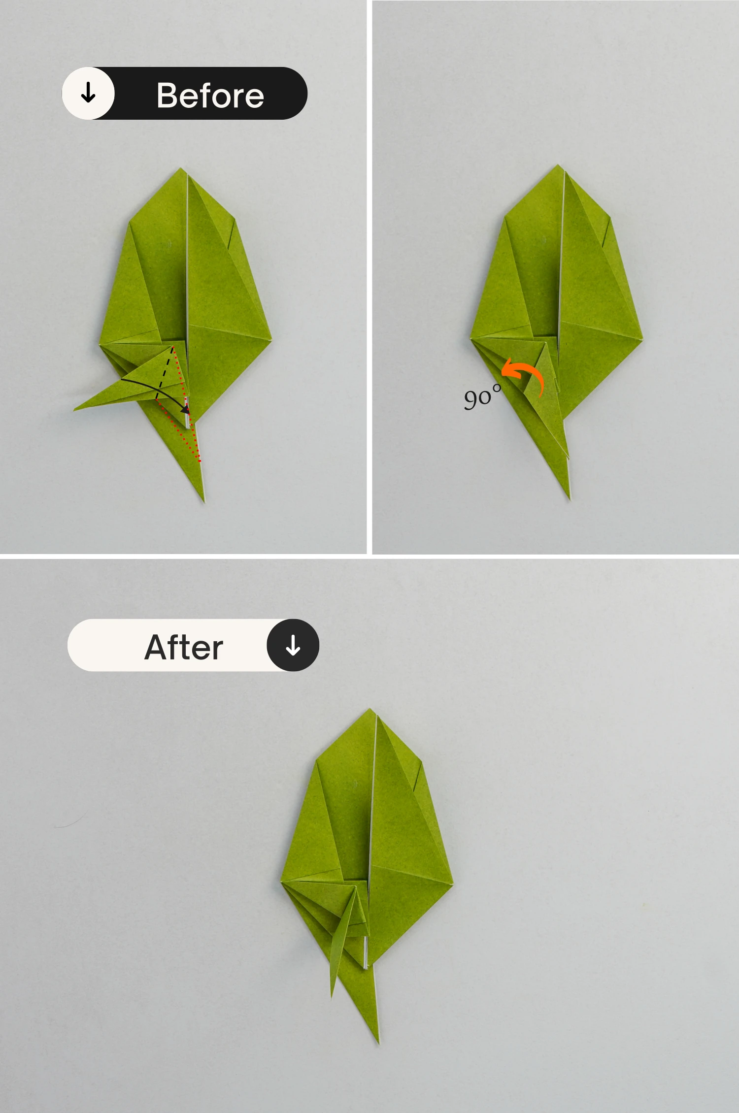 origami sea turtle | origamiok.com