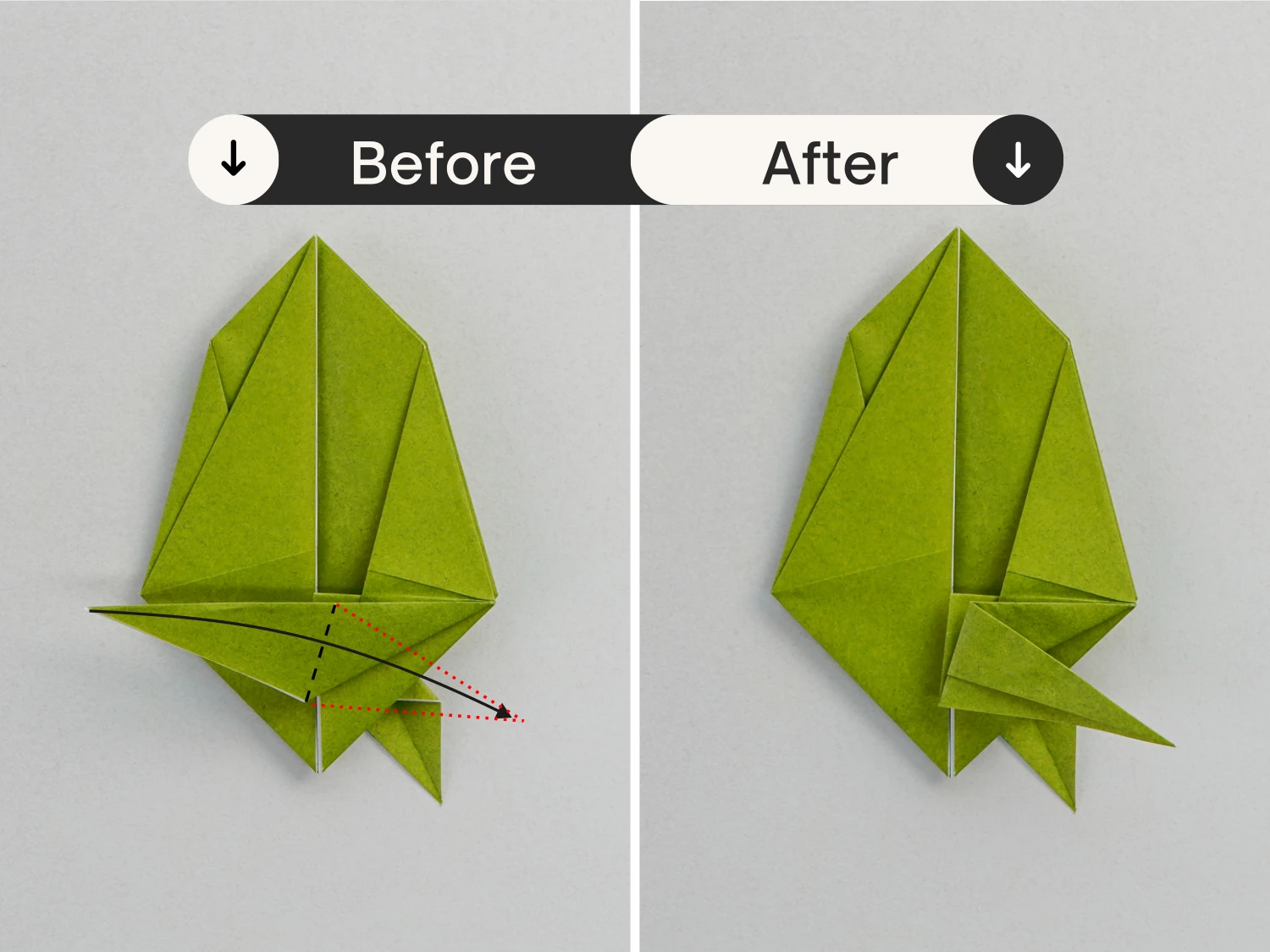 origami sea turtle | origamiok.com