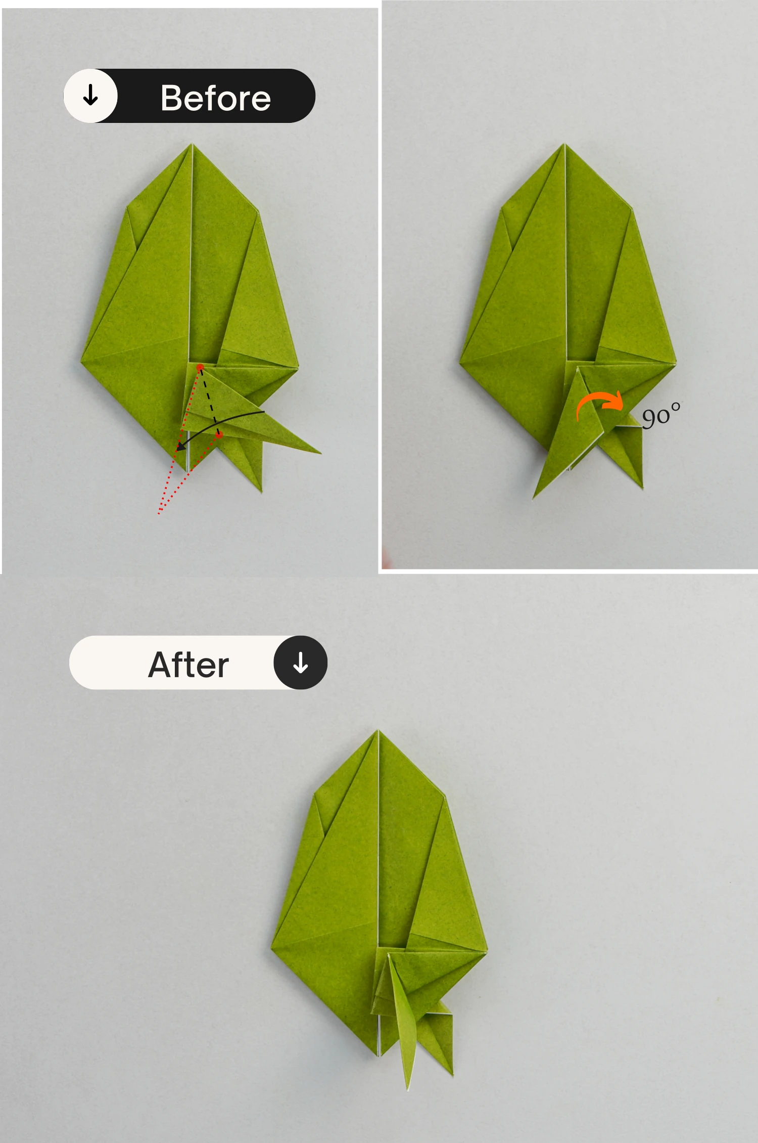 origami sea turtle | origamiok.com